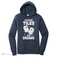 Mahjong Chasing Tiles And Dreams For Asian Player Mahjong Women's Hoodie thumb 0