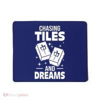 Mahjong Chasing Tiles And Dreams For Asian Player Mahjong Mousepad thumb 0