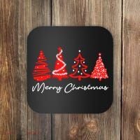 Merry Chirstmas Tree Coaster thumb 0