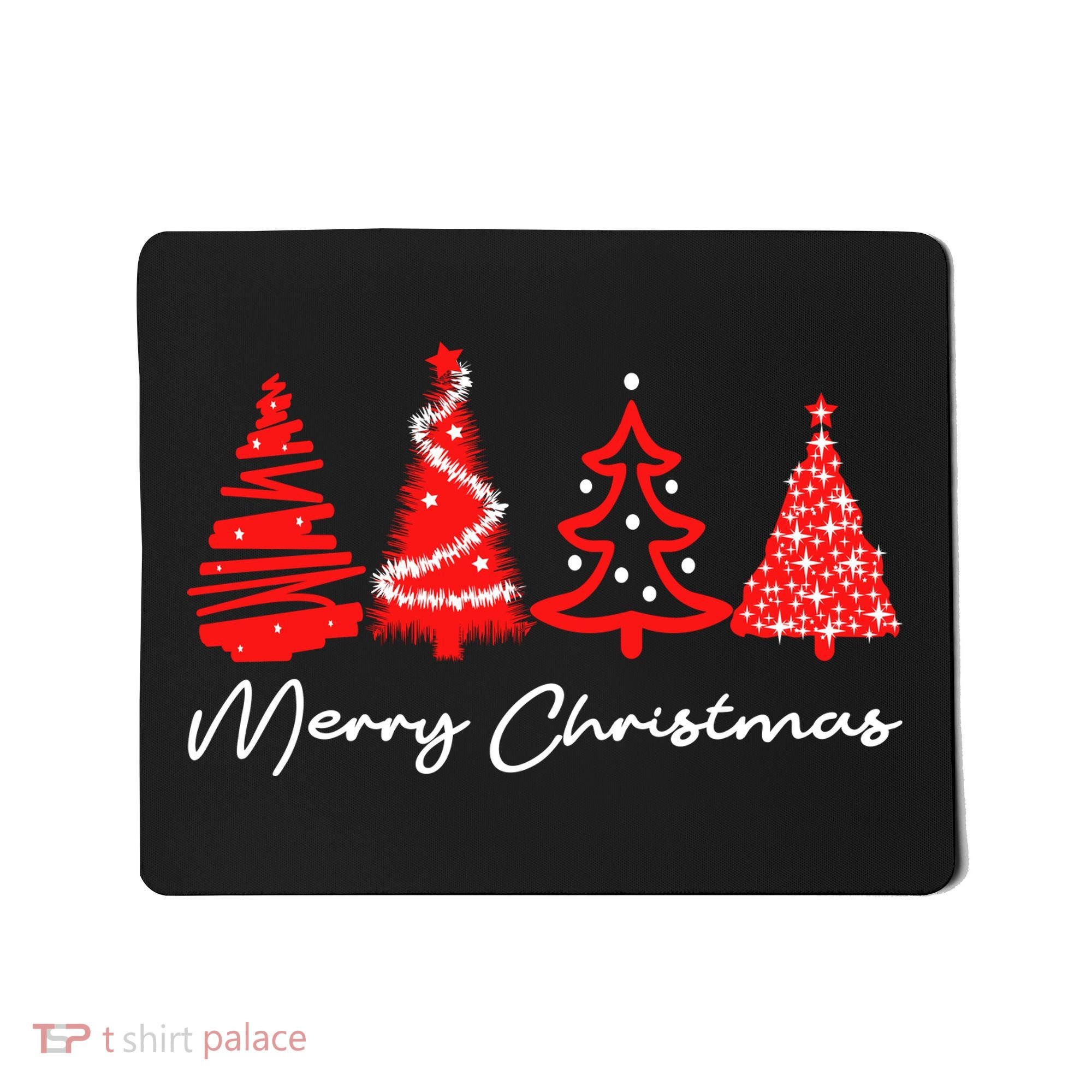 Merry Chirstmas Tree Mousepad