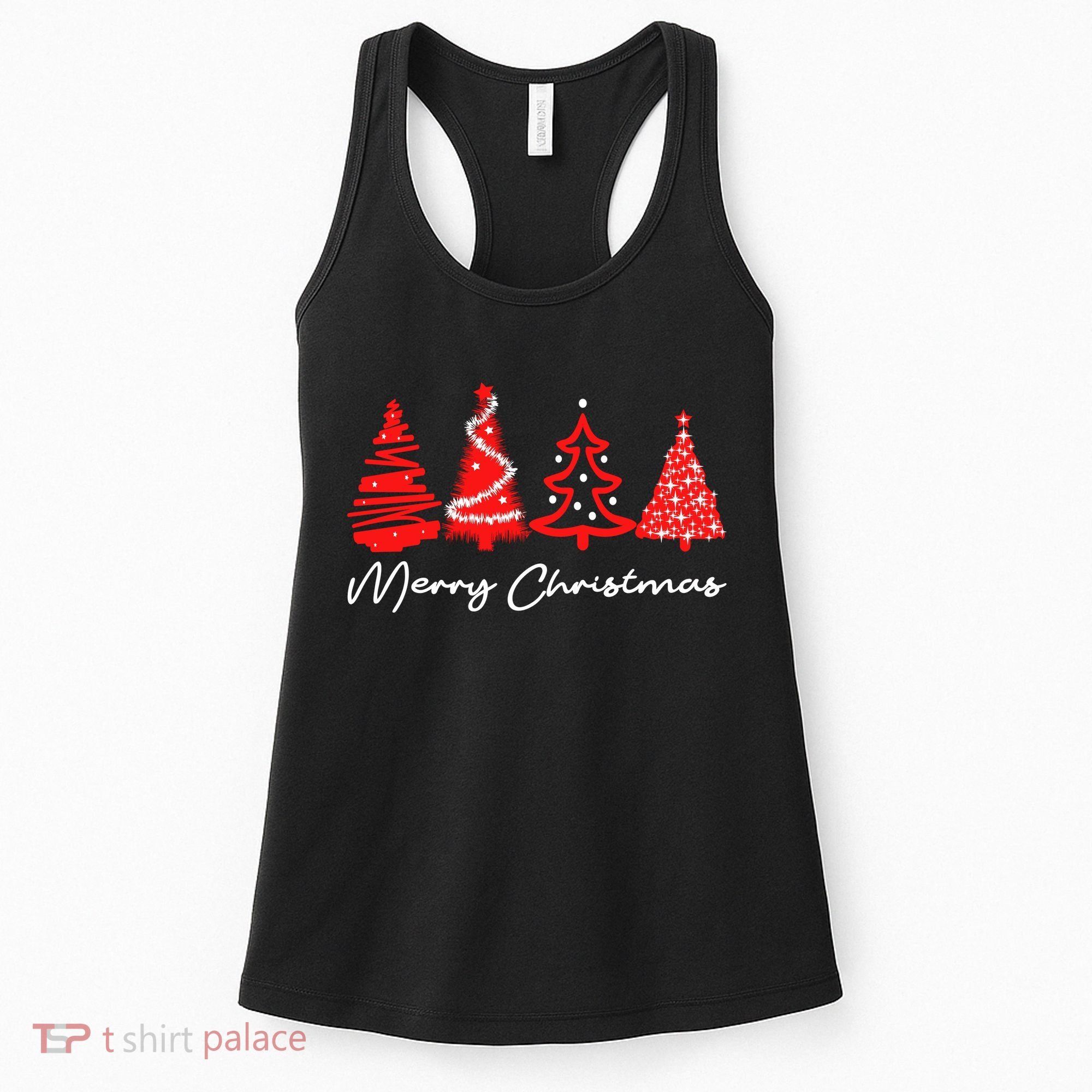 Merry Chirstmas Tree Women's Tank Top