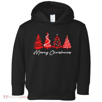 Merry Chirstmas Tree Toddler Hoodie