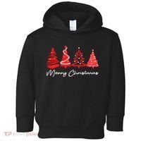 Merry Chirstmas Tree Toddler Hoodie thumb 0