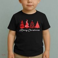 Merry Chirstmas Tree Toddler T-Shirt thumb 2