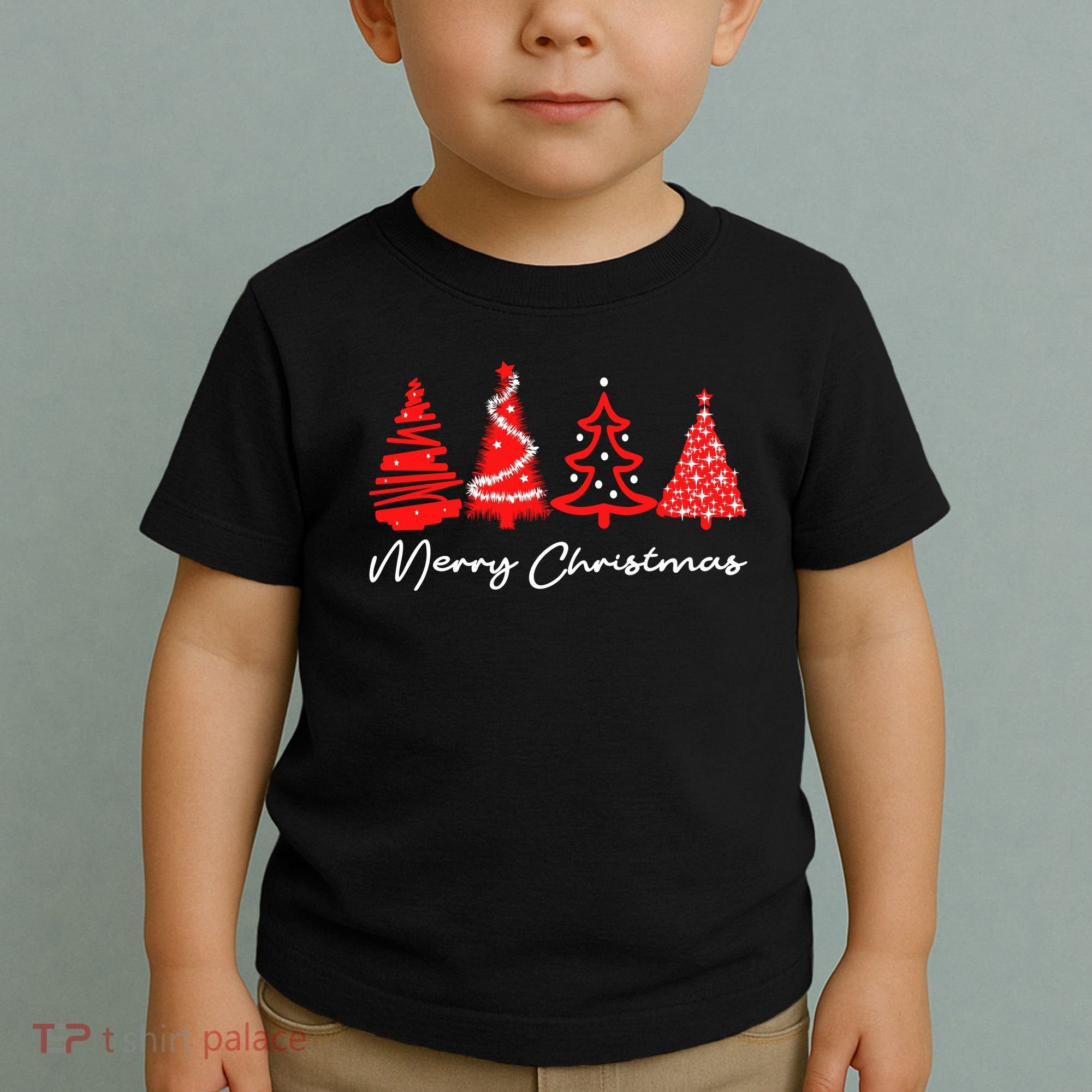 Merry Chirstmas Tree Toddler T-Shirt