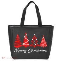 Merry Chirstmas Tree Tote Bag thumb 0