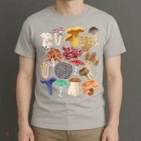 Mushroom Classification Types Mycology For Shroom Hunter T-Shirt thumb 3