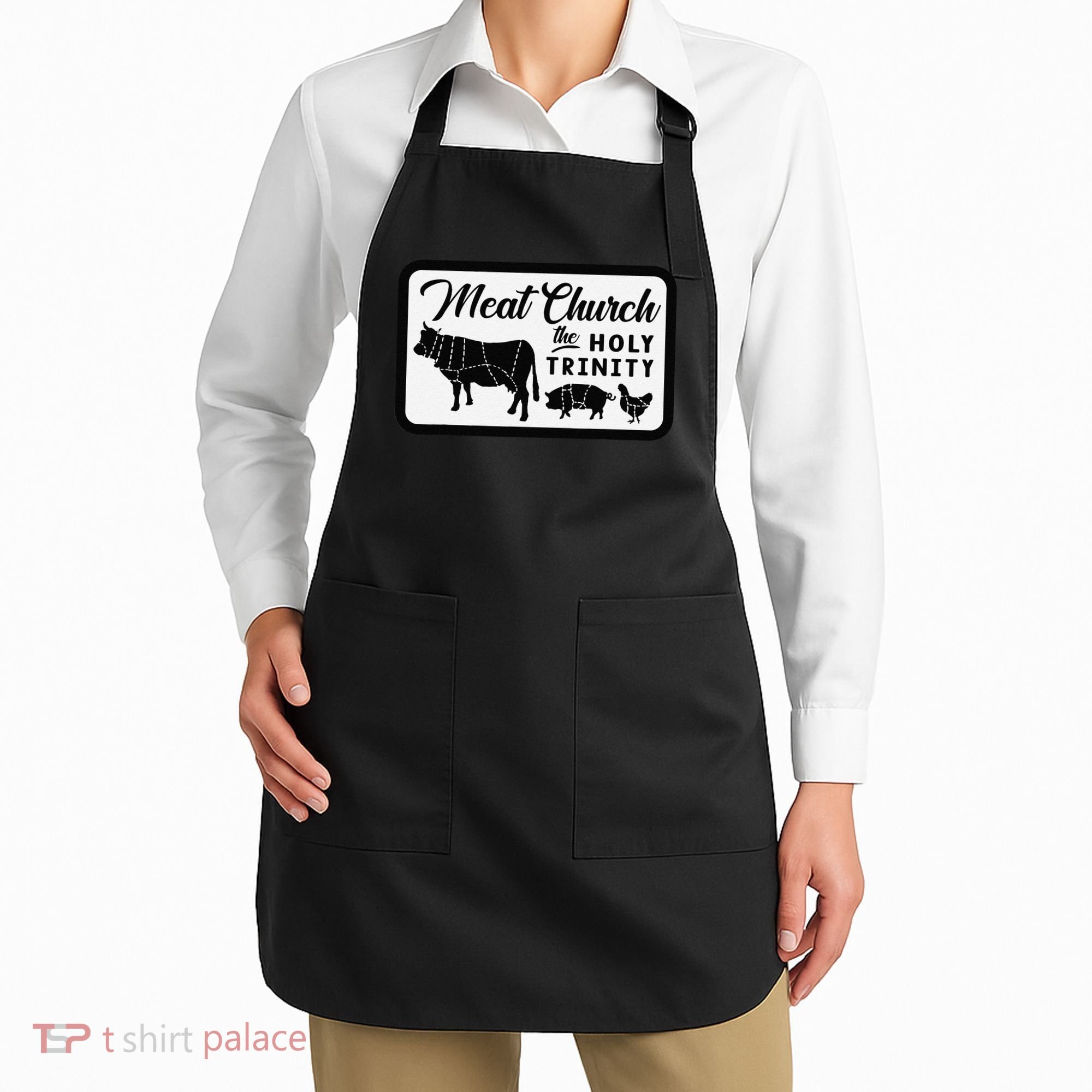 Meat Church The Holy Trinity Barbecue Grilling Apron
