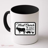 Meat Church The Holy Trinity Barbecue Grilling Coffee Mug thumb 0