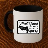 Meat Church The Holy Trinity Barbecue Grilling Coffee Mug thumb 2