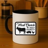 Meat Church The Holy Trinity Barbecue Grilling Coffee Mug thumb 4