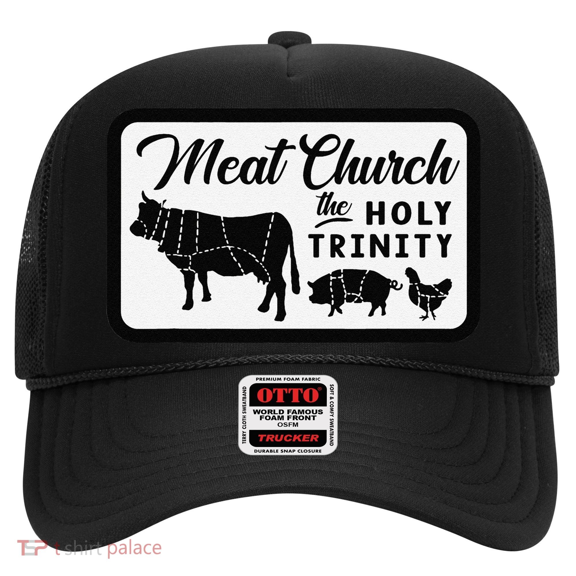 Meat Church The Holy Trinity Barbecue Grilling Hat