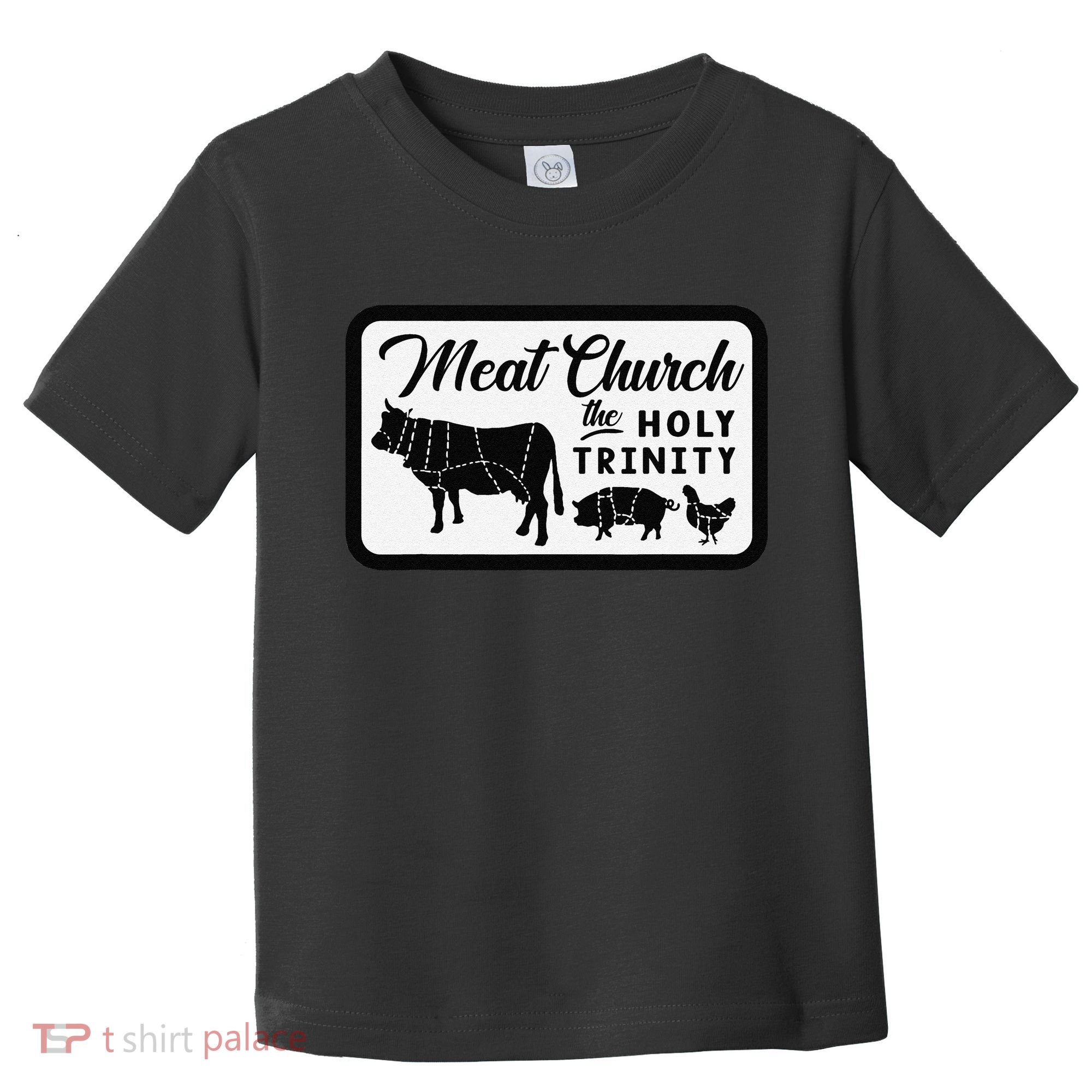 Meat Church The Holy Trinity Barbecue Grilling Toddler T-Shirt