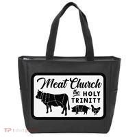 Meat Church The Holy Trinity Barbecue Grilling Tote Bag thumb 0