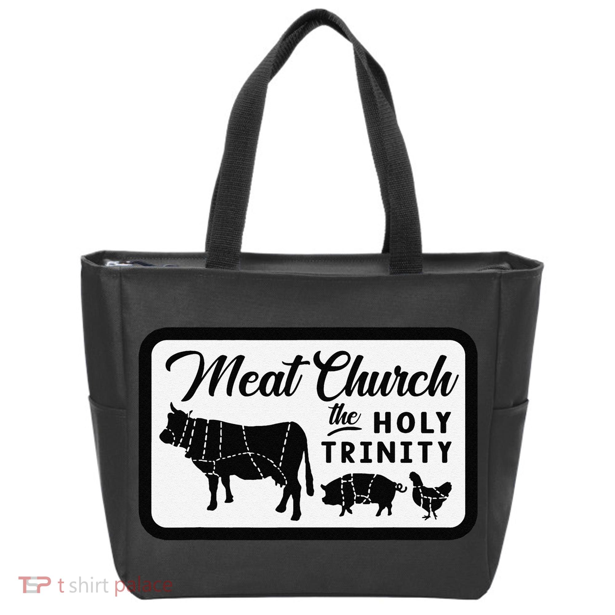 Meat Church The Holy Trinity Barbecue Grilling Tote Bag