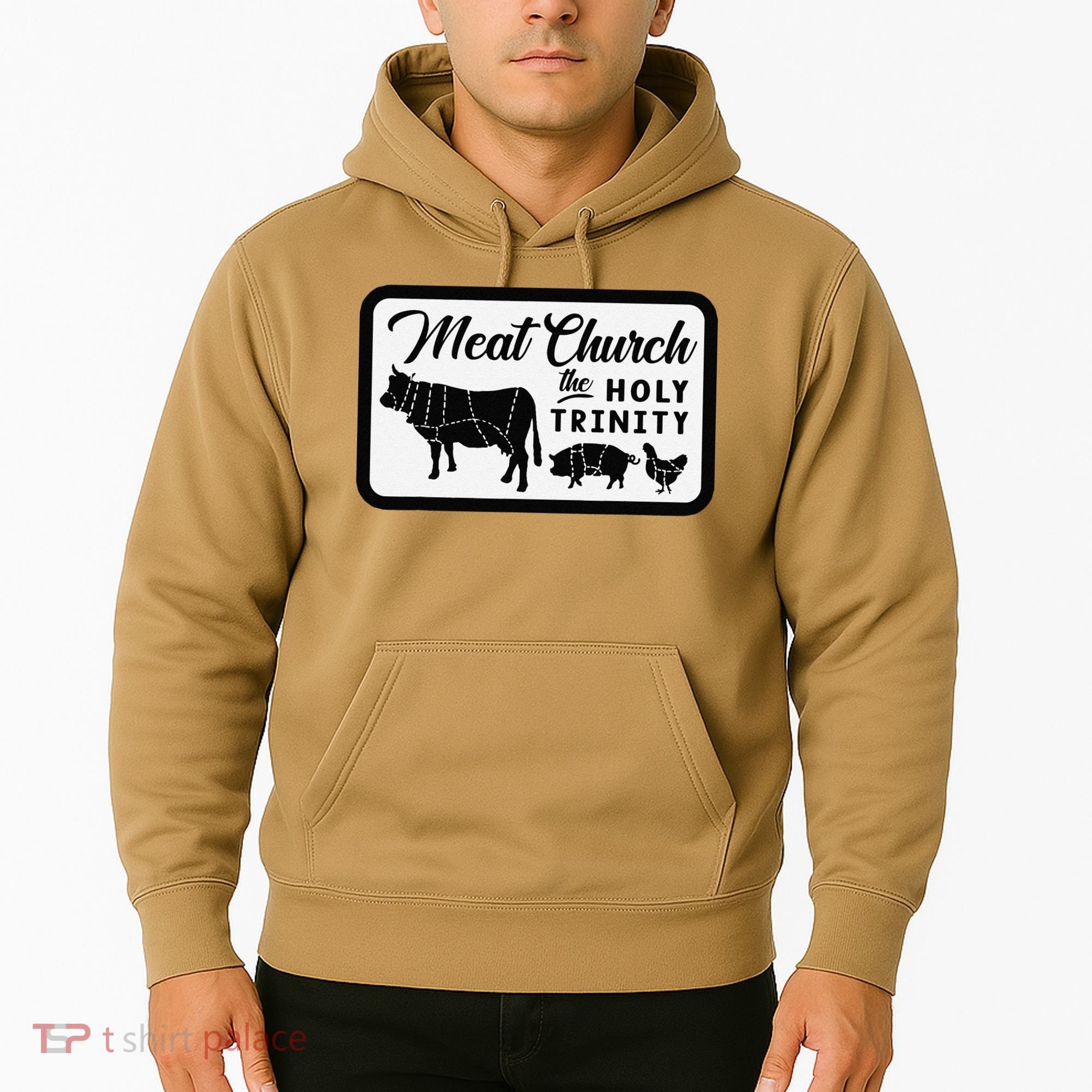 Meat Church The Holy Trinity Barbecue Grilling Hoodie