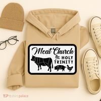 Meat Church The Holy Trinity Barbecue Grilling Hoodie thumb 4