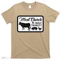 Meat Church The Holy Trinity Barbecue Grilling T-Shirt thumb 0