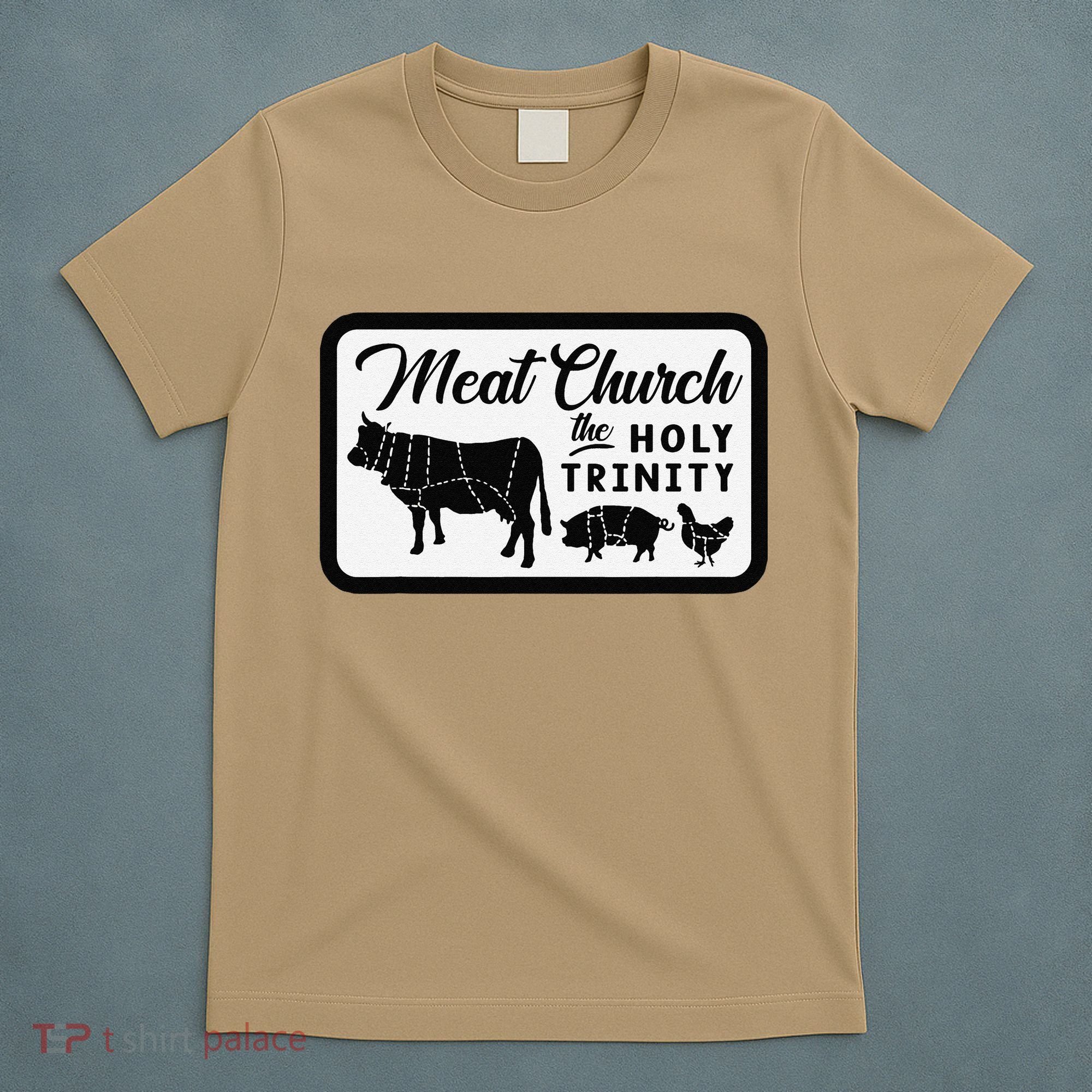 Meat Church The Holy Trinity Barbecue Grilling T-Shirt