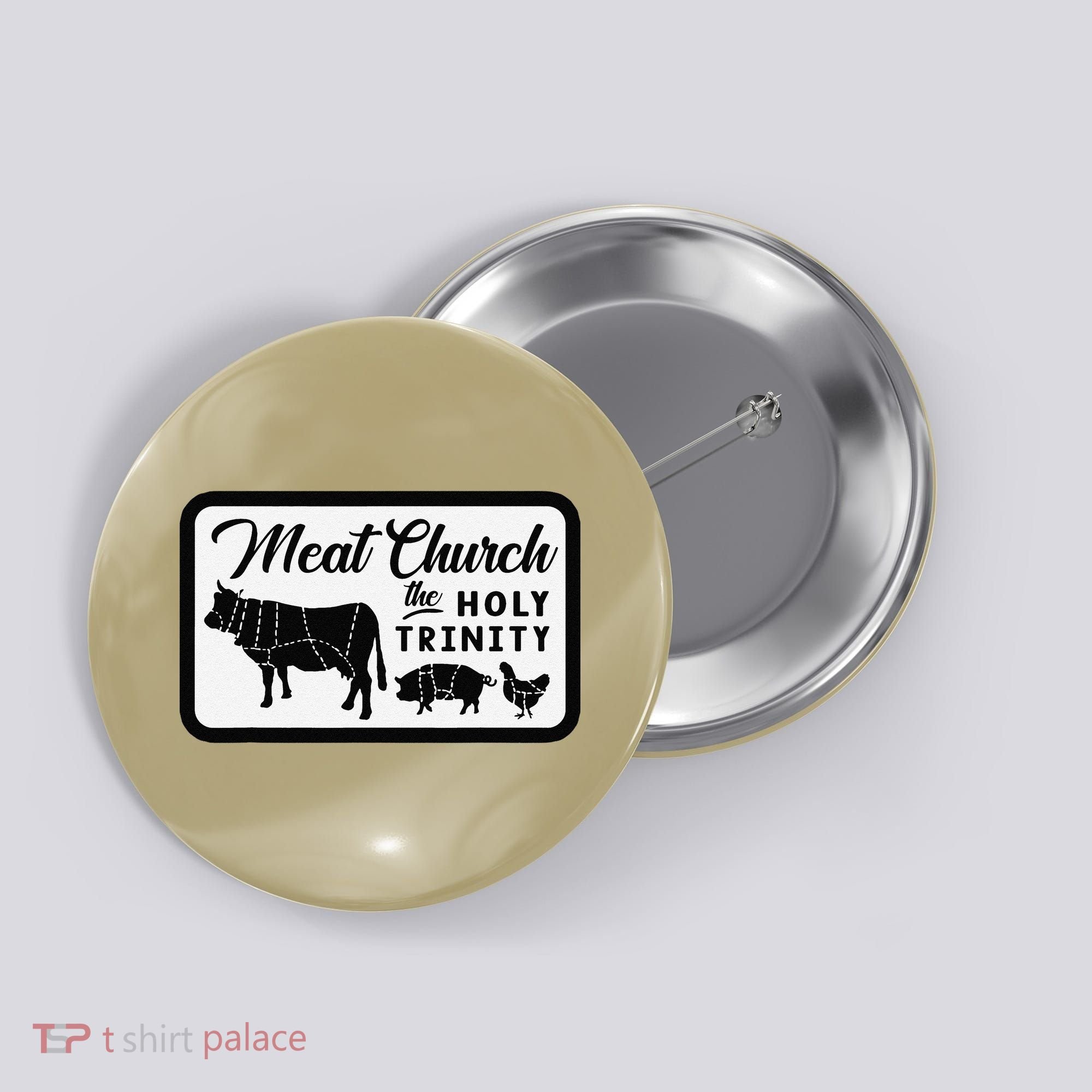 Meat Church The Holy Trinity Barbecue Grilling Button