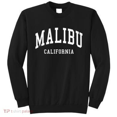 Malibu California Throwback Design Classic Sweatshirt