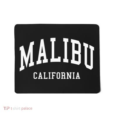Malibu California Throwback Design Classic Mousepad