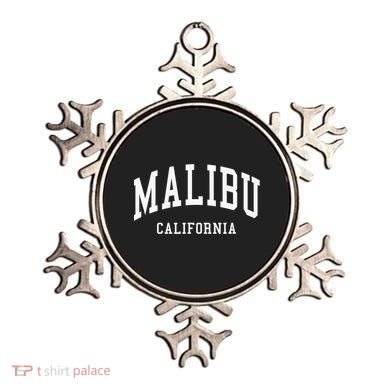 Malibu California Throwback Design Classic Ornament