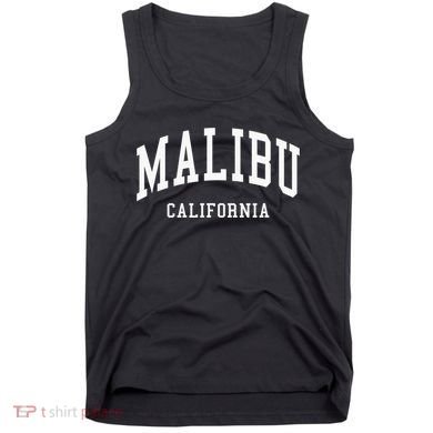 Malibu California Throwback Design Classic Tank Top