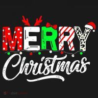 Merry Christmas Tree Buffalo Plaid Red White Green Cute Xmas Women's Hoodie thumb 2