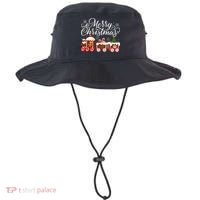 Merry Christmas Train Santa Claus Gingerbread House Pajamas Bucket Hat thumb 0