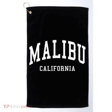Malibu California Throwback Design Classic Golf Towel