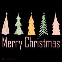 Merry Christmas Trees Cute Holiday Women's Hoodie thumb 2