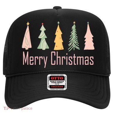 Merry Christmas Trees Cute Holiday Hat