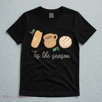 Mexican Christmas Tis The Season Tamale Concha Cafe De Olla  T-Shirt thumb 5