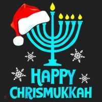 Merry Chrismukkah Ugly Xmas Funny Hanukkah Christmas Women's Sweatshirt thumb 2