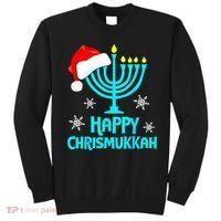 Merry Chrismukkah Ugly Xmas Funny Hanukkah Christmas Sweatshirt thumb 0