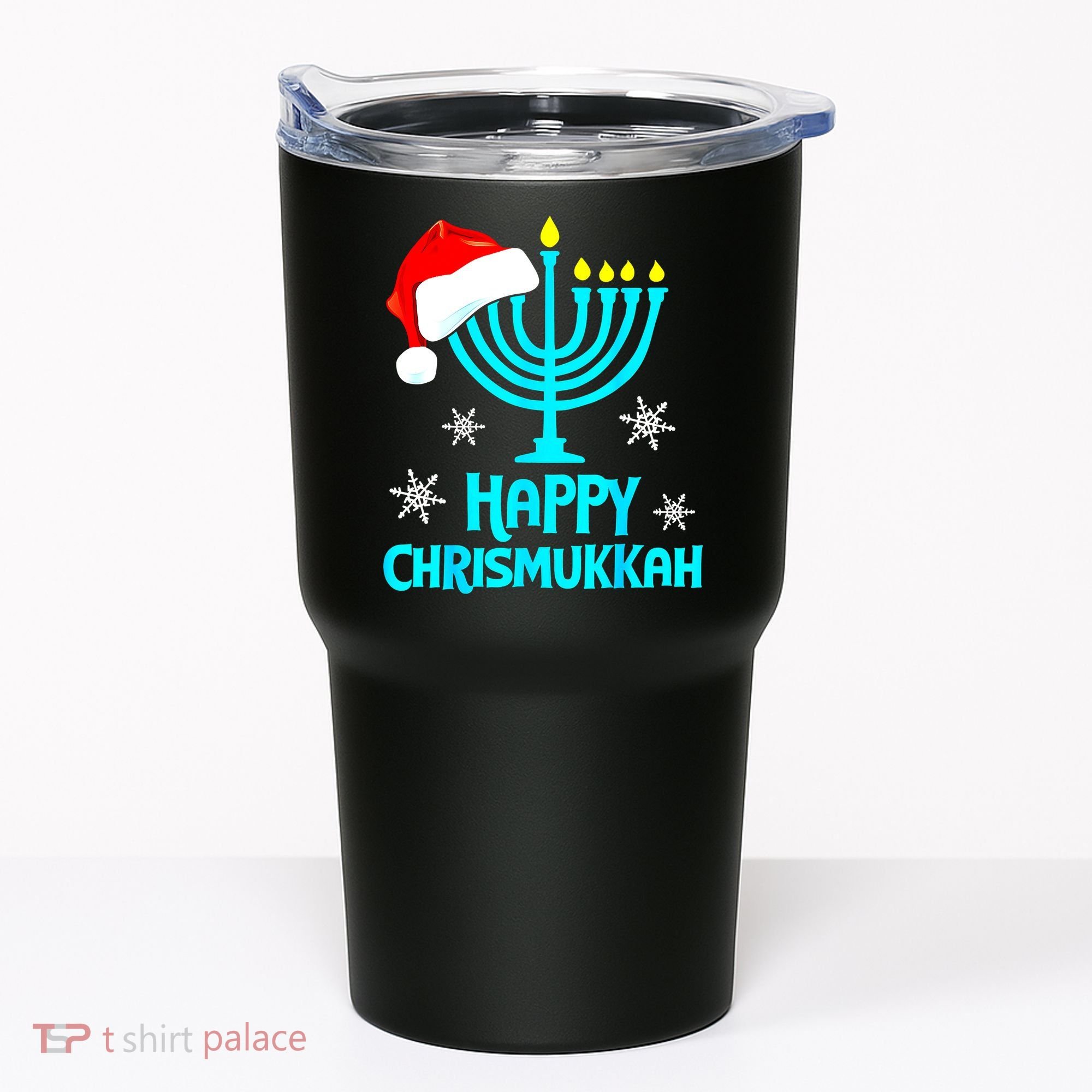 Merry Chrismukkah Ugly Xmas Funny Hanukkah Christmas Tumbler