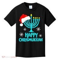 Merry Chrismukkah Ugly Xmas Funny Hanukkah Christmas Kids T-Shirt thumb 0