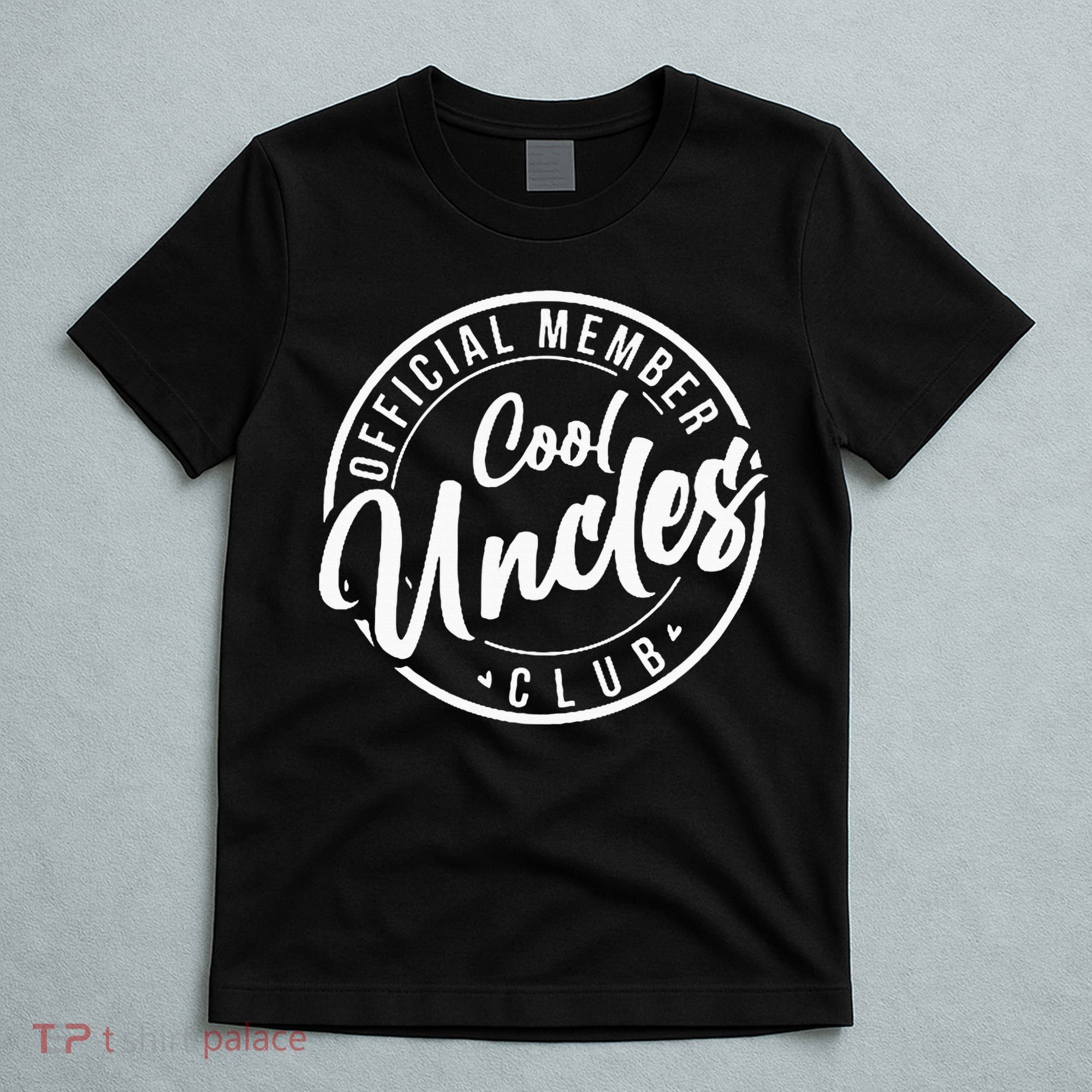 Member Cool Uncles Club Vintage Fathers Day T-Shirt