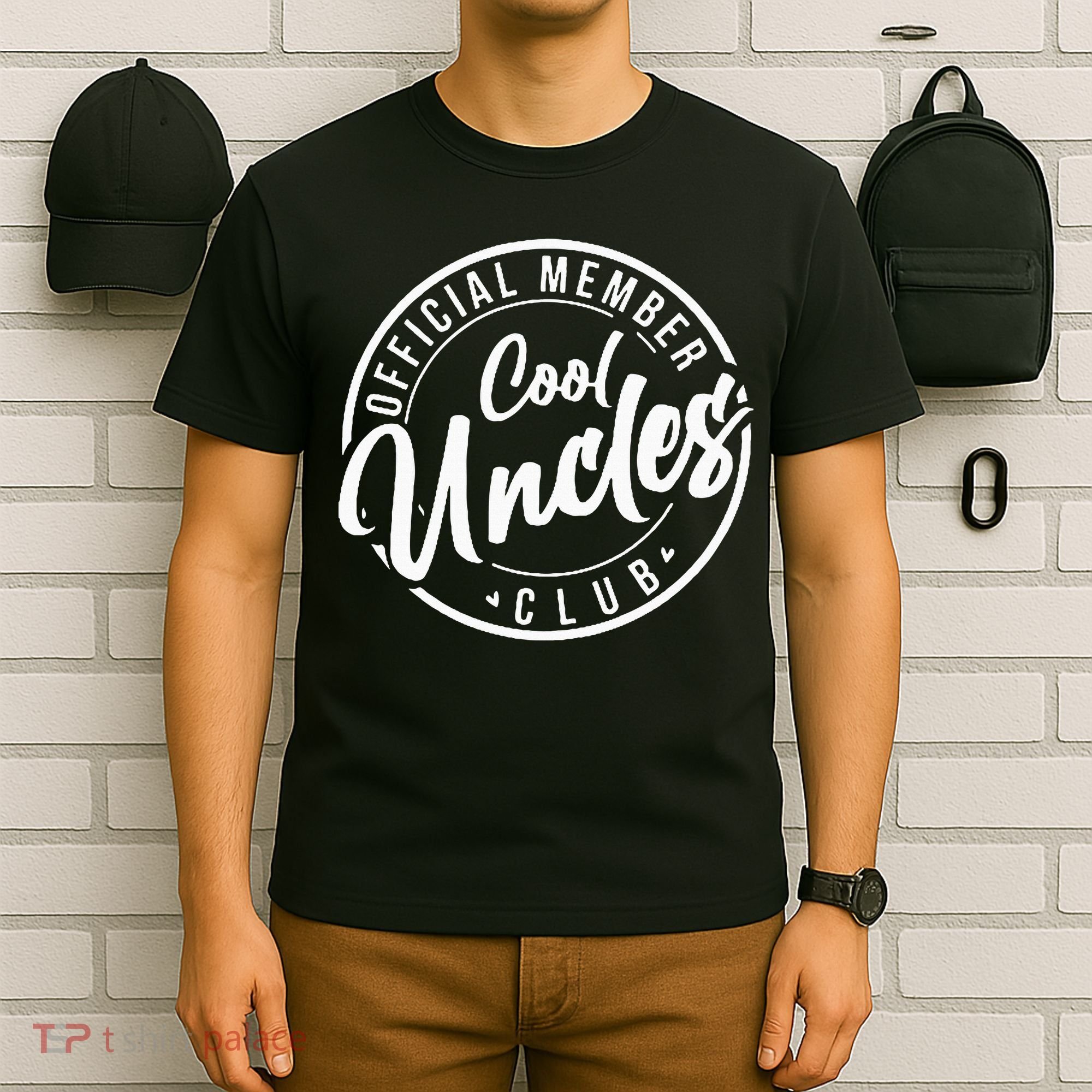 Member Cool Uncles Club Vintage Fathers Day T-Shirt