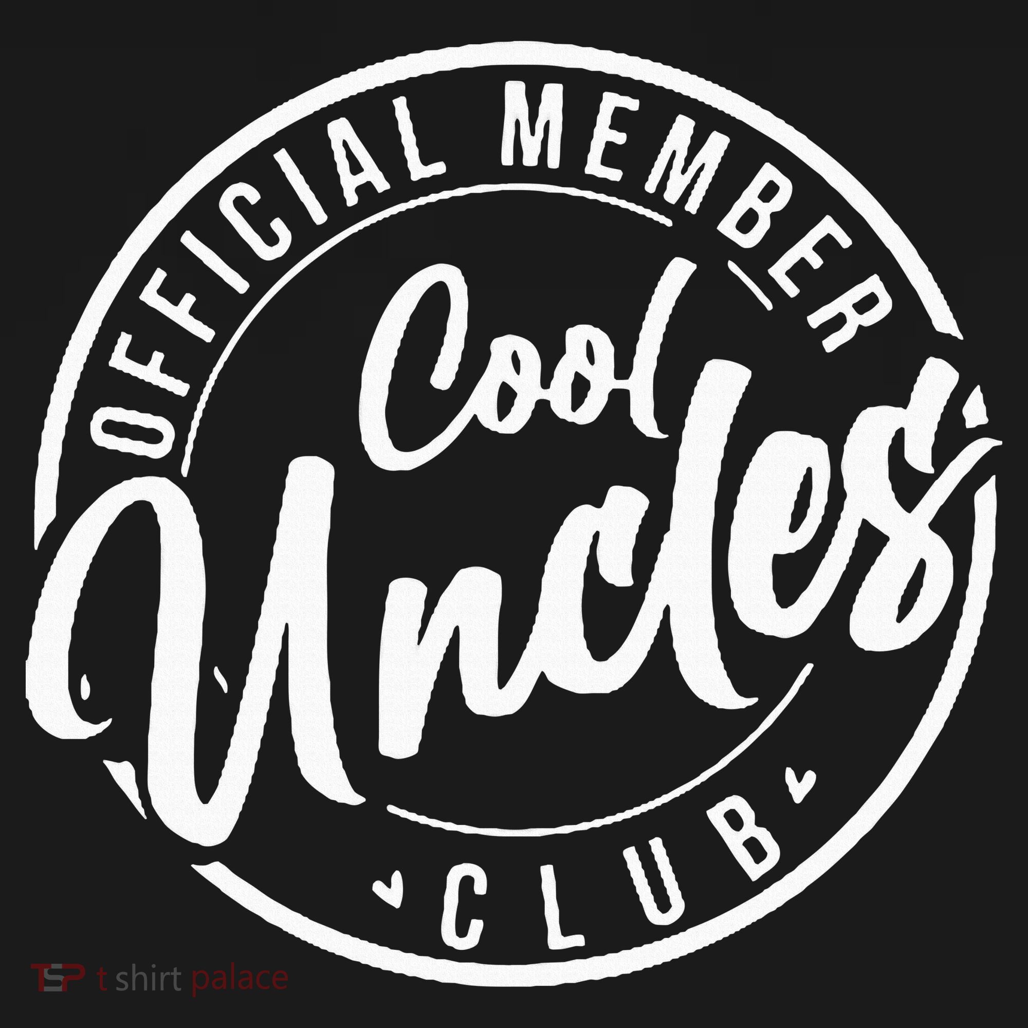 Member Cool Uncles Club Vintage Fathers Day T-Shirt