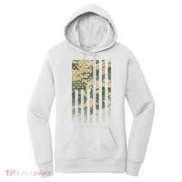 Military Camouflage USA American Flag Women's Hoodie thumb 0