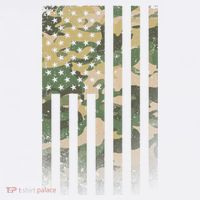 Military Camouflage USA American Flag Mousepad thumb 1
