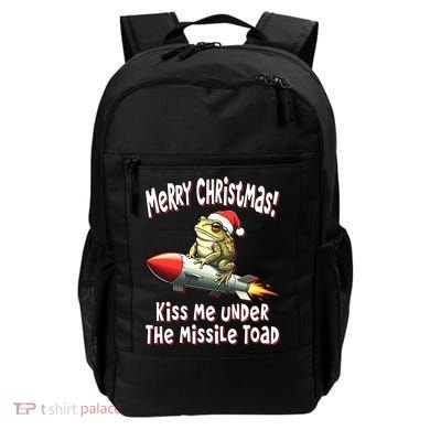 Merry Christmas Under The Missile Toad Backpack