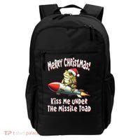 Merry Christmas Under The Missile Toad Backpack thumb 0