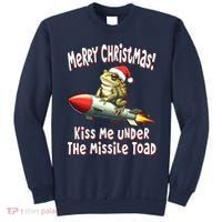 Merry Christmas Under The Missile Toad Sweatshirt thumb 0
