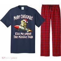 Merry Christmas Under The Missile Toad Pajama Set thumb 0