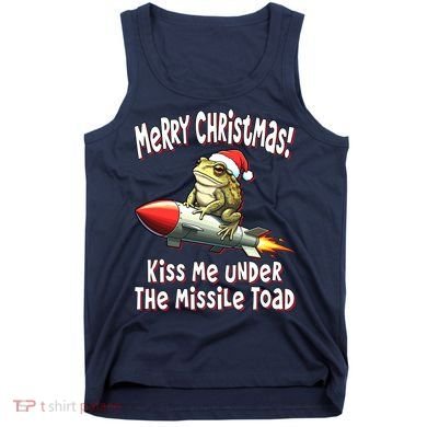 Merry Christmas Under The Missile Toad Tank Top