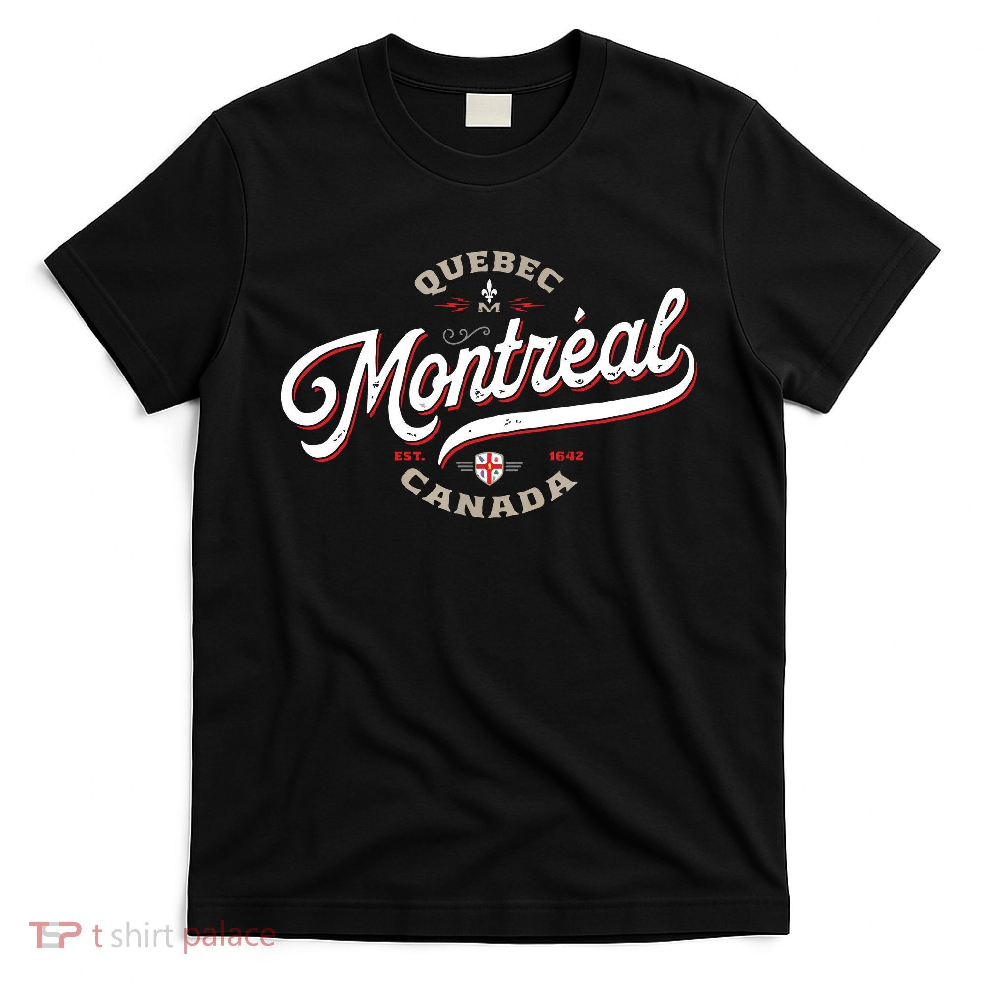Montreal Canada Vintage Quebec French Canadian Gift Travel T-Shirt