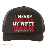 Married Couple Wedding Anniversary Funny Marriage Yupoong Adult 5-Panel Trucker Hat thumb 0